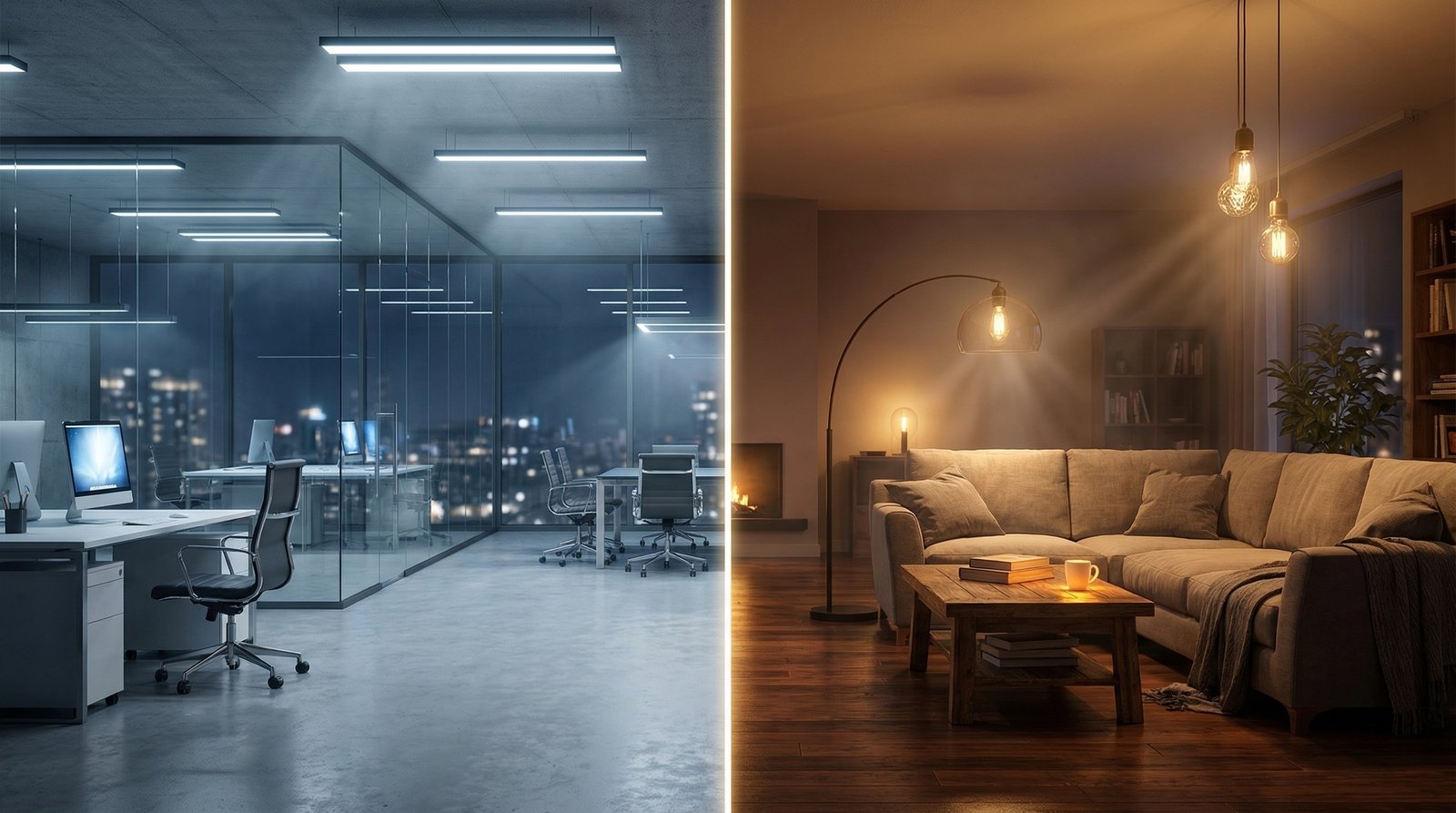 Commercial vs Residential Lighting: Key Differences Explained